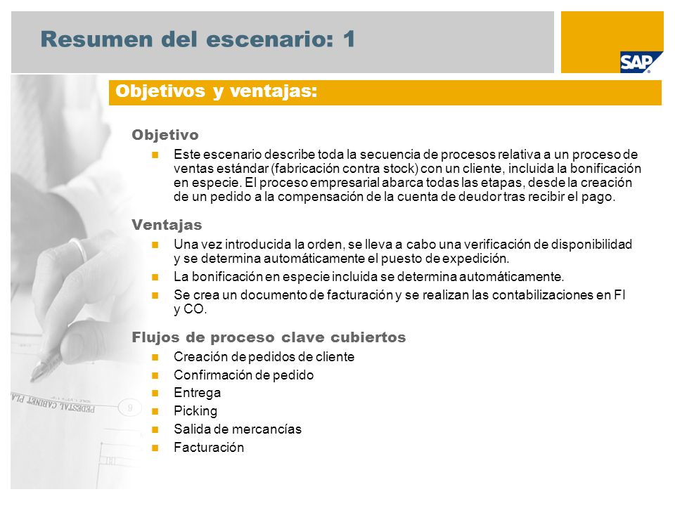 Resumen del escenario: 1