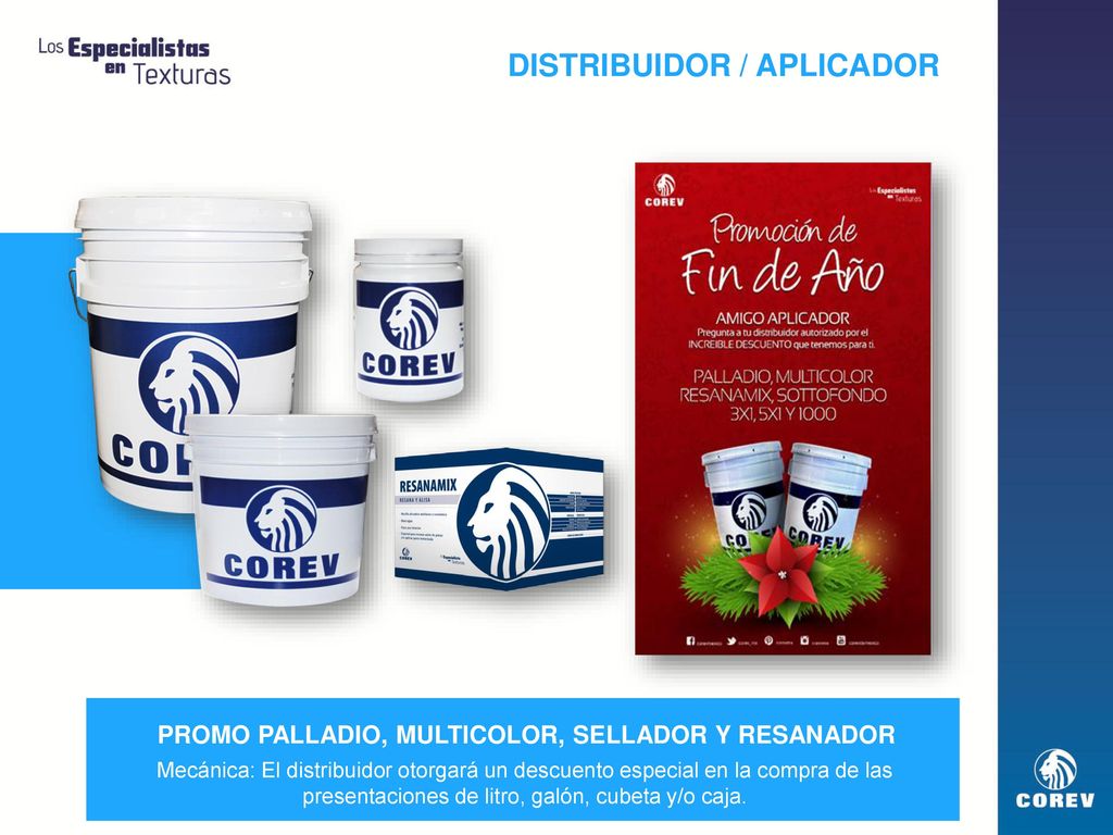 PROMO PALLADIO, MULTICOLOR, SELLADOR Y RESANADOR