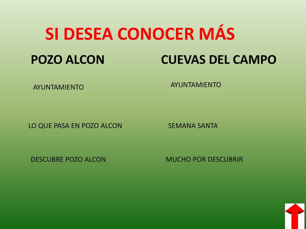 SI DESEA CONOCER MÁS POZO ALCON CUEVAS DEL CAMPO AYUNTAMIENTO