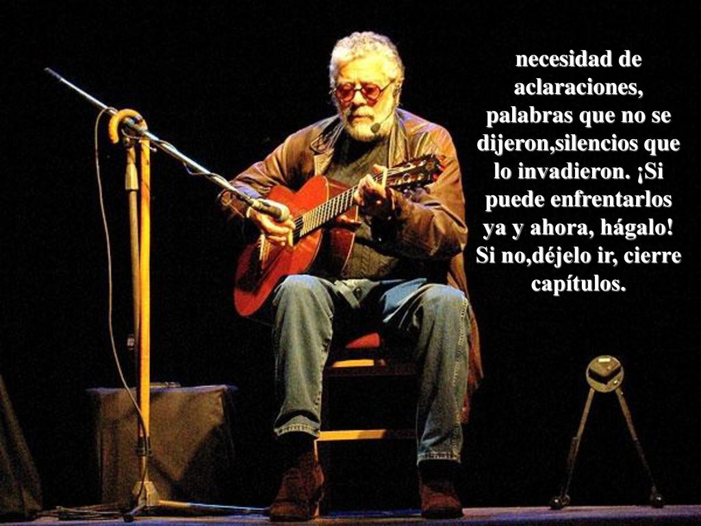 necesidad de aclaraciones, palabras que no se dijeron,silencios que lo invadieron.
