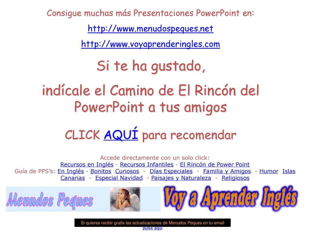 indícale el Camino de El Rincón del PowerPoint a tus amigos