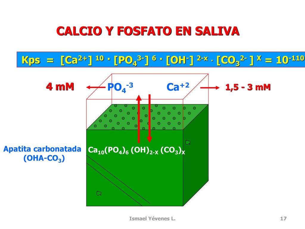 Kps = [Ca2+] 10 · [PO43-] 6 · [OH-] 2-x · [CO32- ] X =
