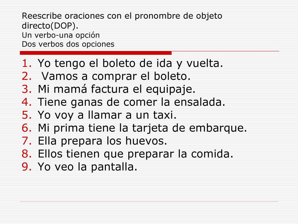 Yo tengo el boleto de ida y vuelta. Vamos a comprar el boleto.
