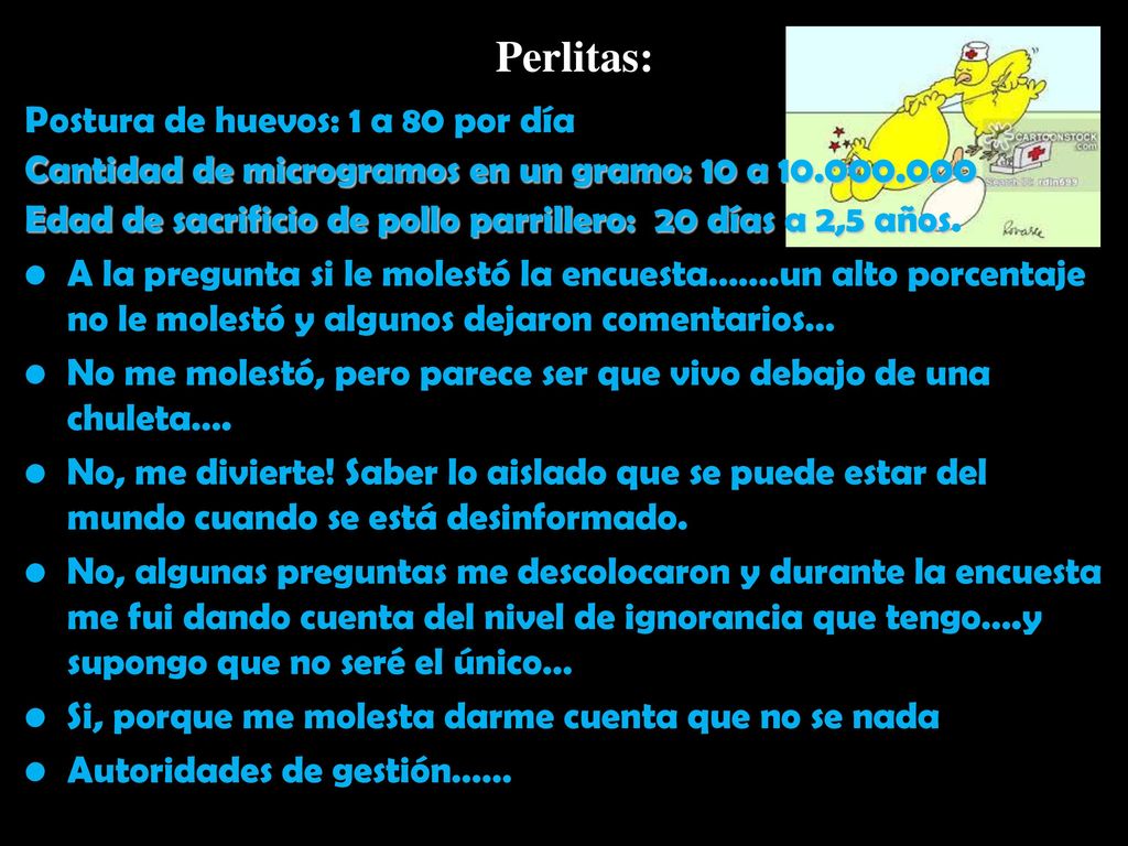 Perlitas: Postura de huevos: 1 a 80 por día