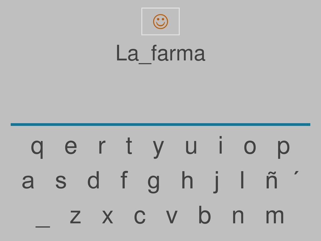  La_farma. q e r t y u i o p.
