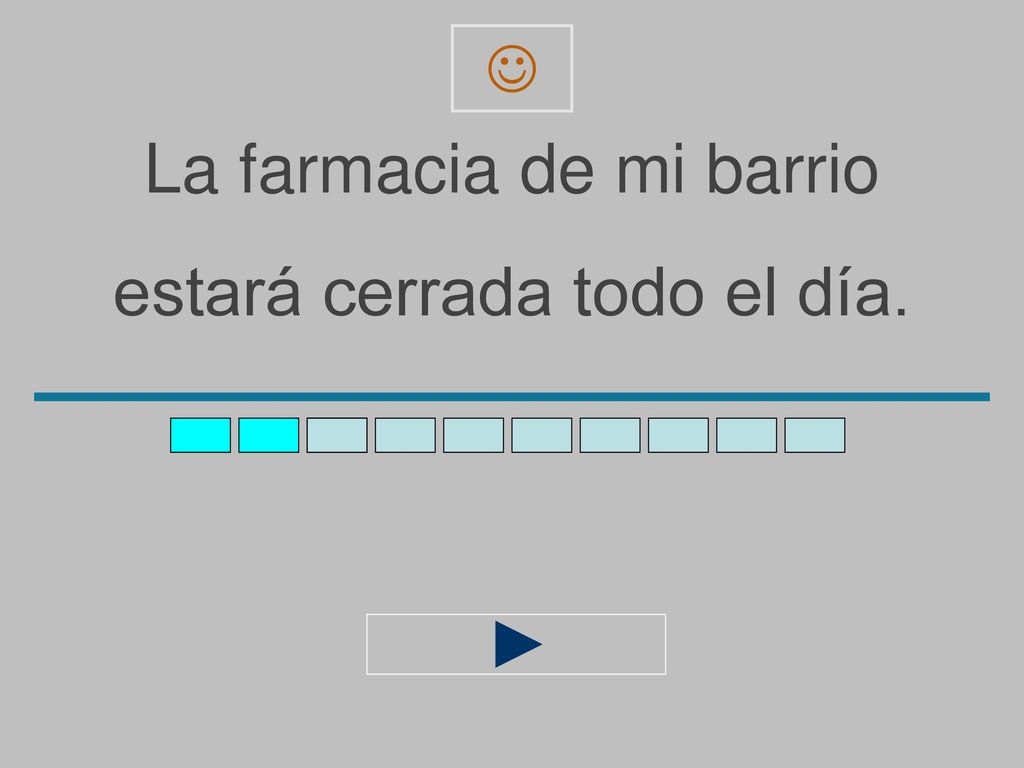 La farmacia de mi barrio estará cerrada todo el día.