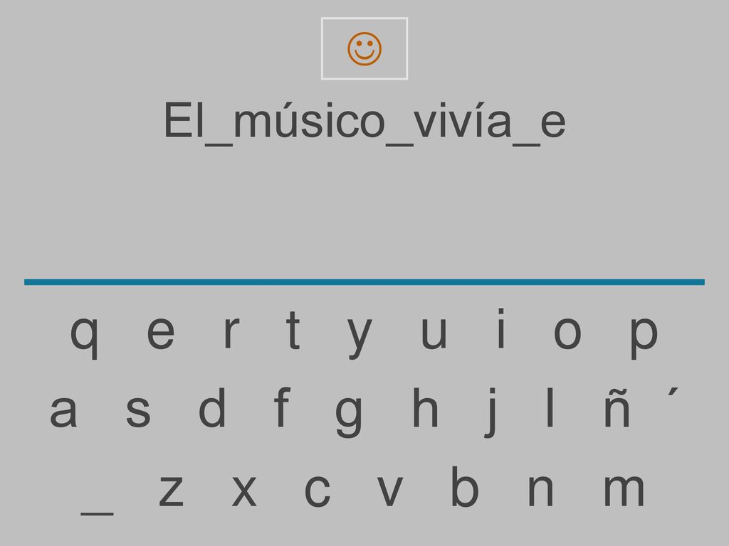 q e r t y u i o p a s d f g h j l ñ ´ _ z x c v b n m