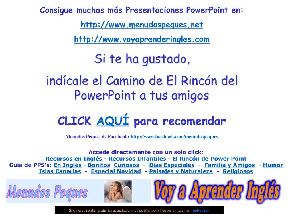 indícale el Camino de El Rincón del PowerPoint a tus amigos