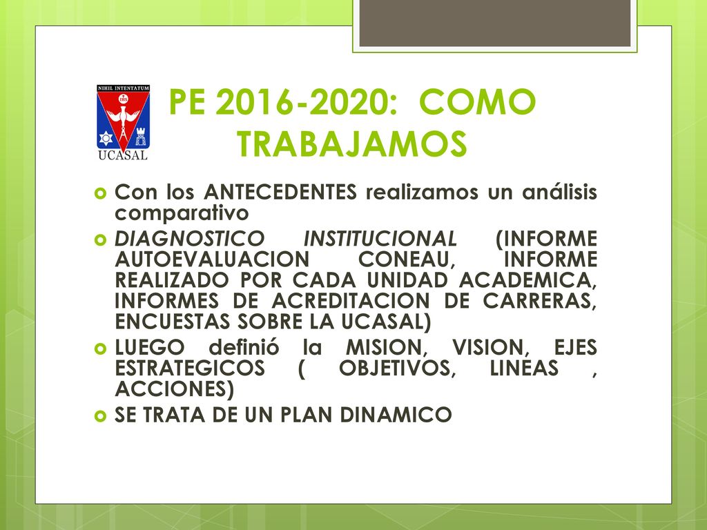 PE : COMO TRABAJAMOS Con los ANTECEDENTES realizamos un análisis comparativo.