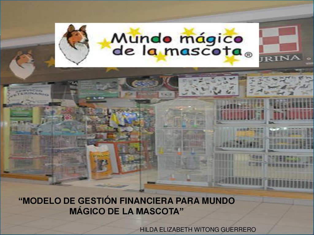 MODELO DE GESTIÓN FINANCIERA PARA MUNDO MÁGICO DE LA MASCOTA
