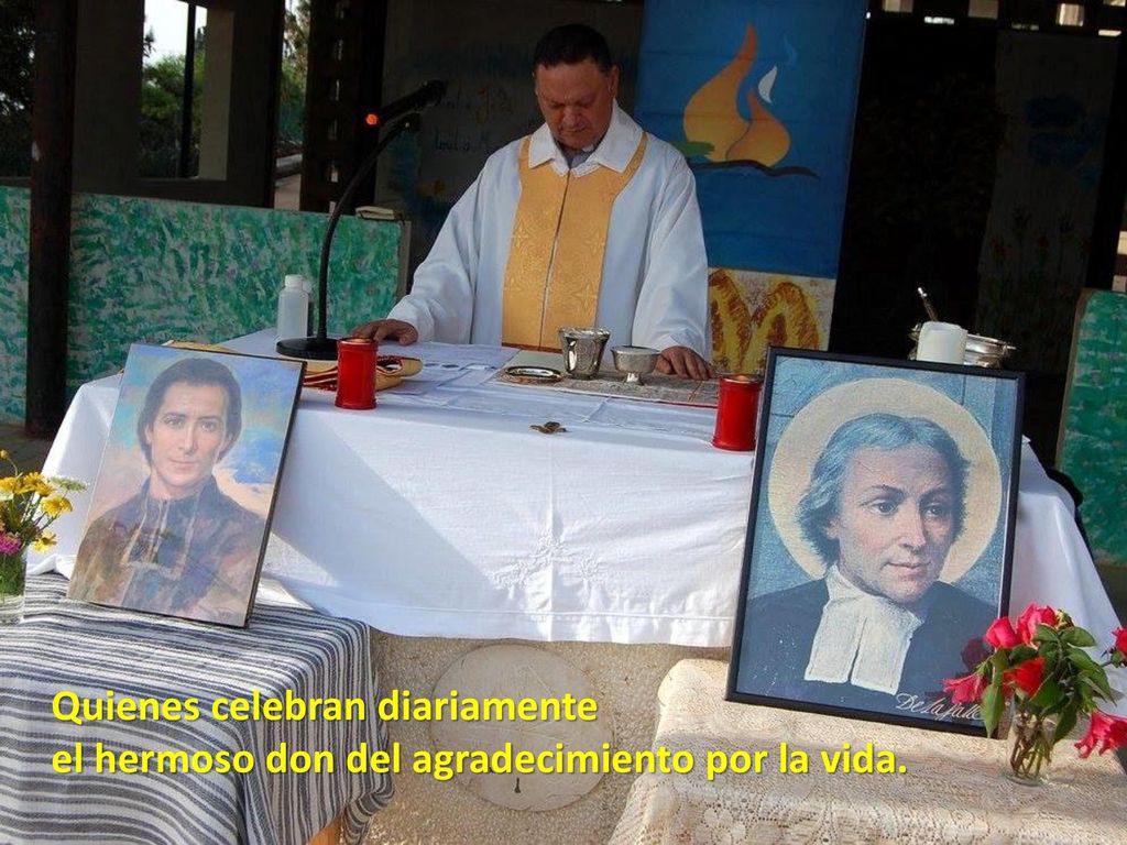 Quienes celebran diariamente el hermoso don del agradecimiento por la vida.
