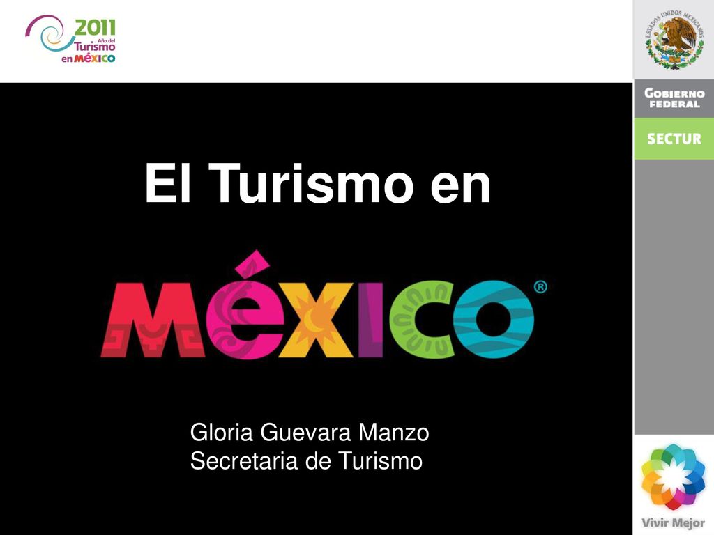 El Turismo en 2011 El turismo en México. Gloria Guevara Manzo