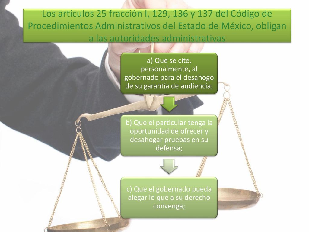 c) Que el gobernado pueda alegar lo que a su derecho convenga;