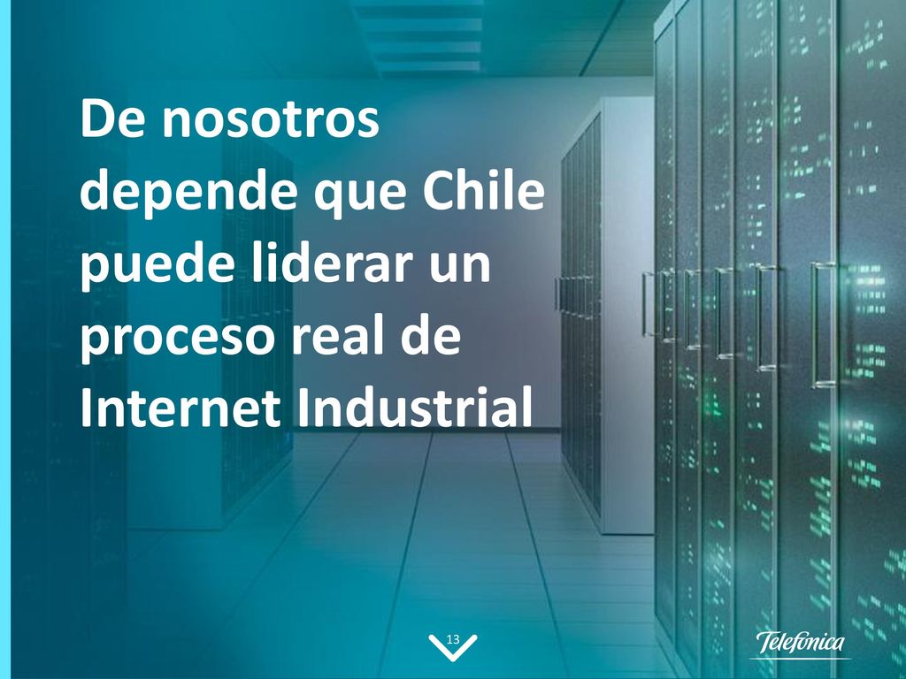 De nosotros depende que Chile puede liderar un proceso real de Internet Industrial