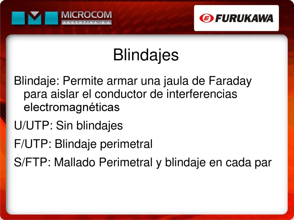 Blindajes Blindaje: Permite armar una jaula de Faraday para aislar el conductor de interferencias electromagnéticas.