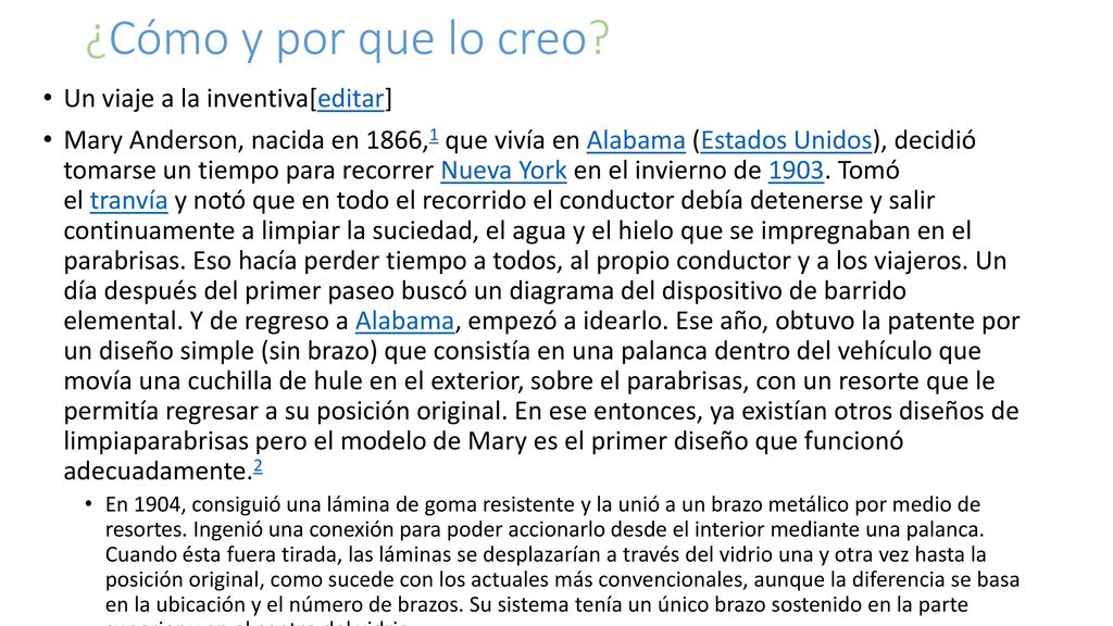 ¿Cómo y por que lo creo Un viaje a la inventiva[editar]