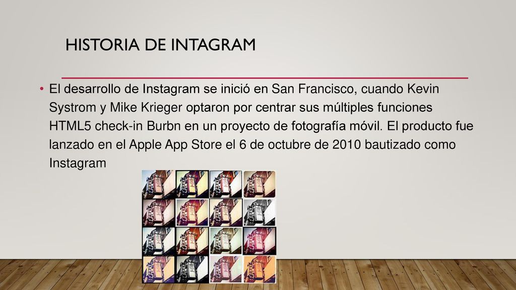 Historia de intagram