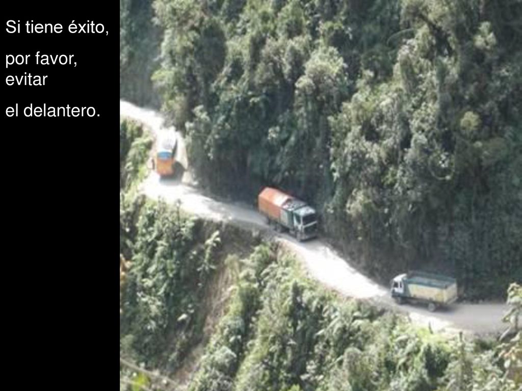 Si tiene éxito, por favor, evitar el delantero.