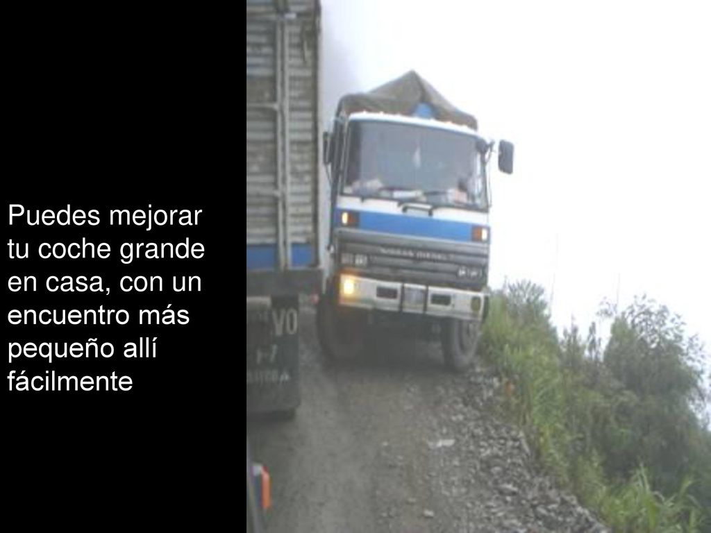 Puedes mejorar tu coche grande en casa, con un encuentro más pequeño allí fácilmente