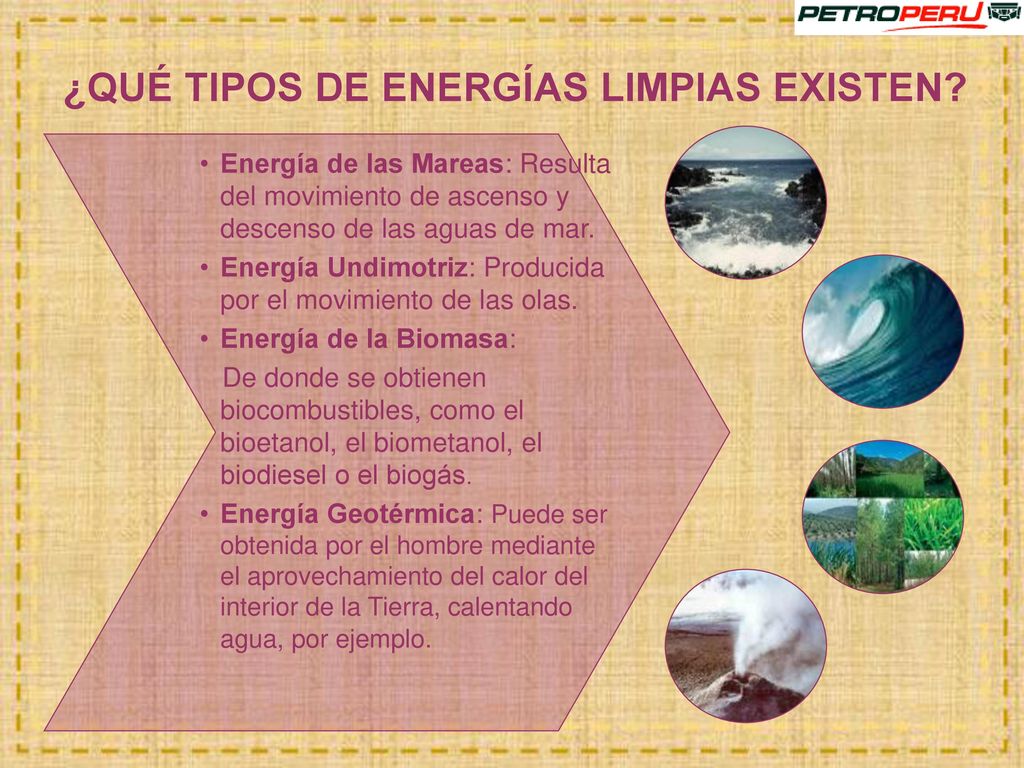 ¿QUÉ TIPOS DE ENERGÍAS LIMPIAS EXISTEN
