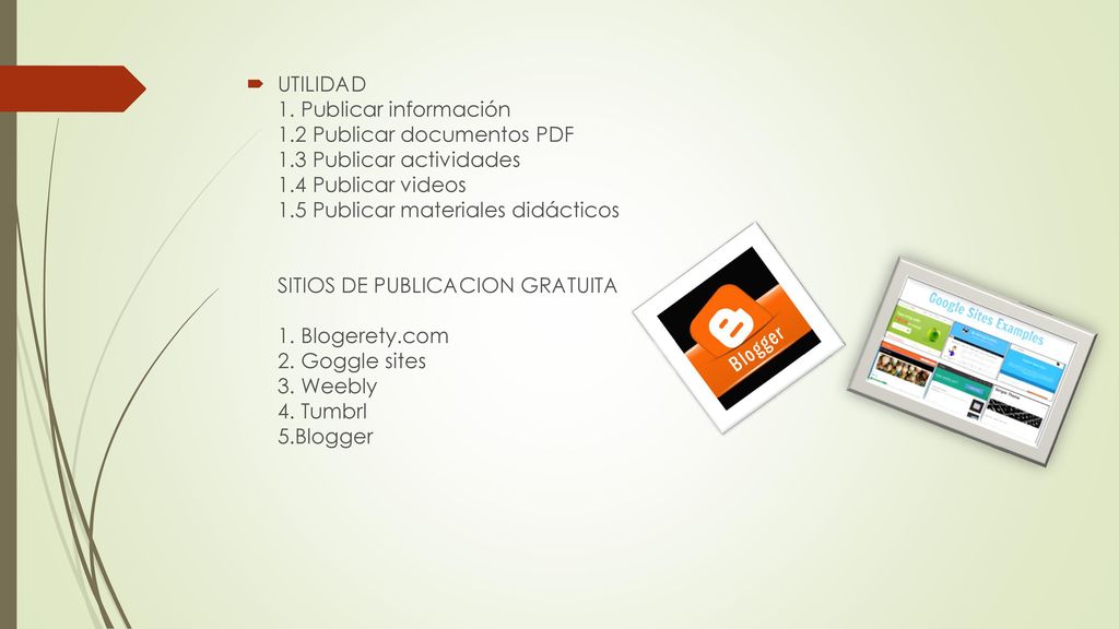 UTILIDAD 1. Publicar información 1. 2 Publicar documentos PDF 1