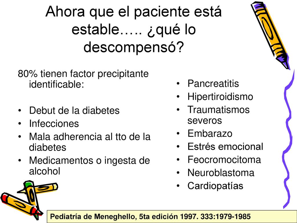 Ahora que el paciente está estable….. ¿qué lo descompensó