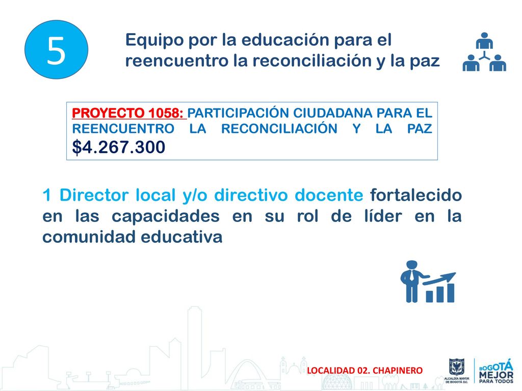 5 Equipo por la educación para el reencuentro la reconciliación y la paz.