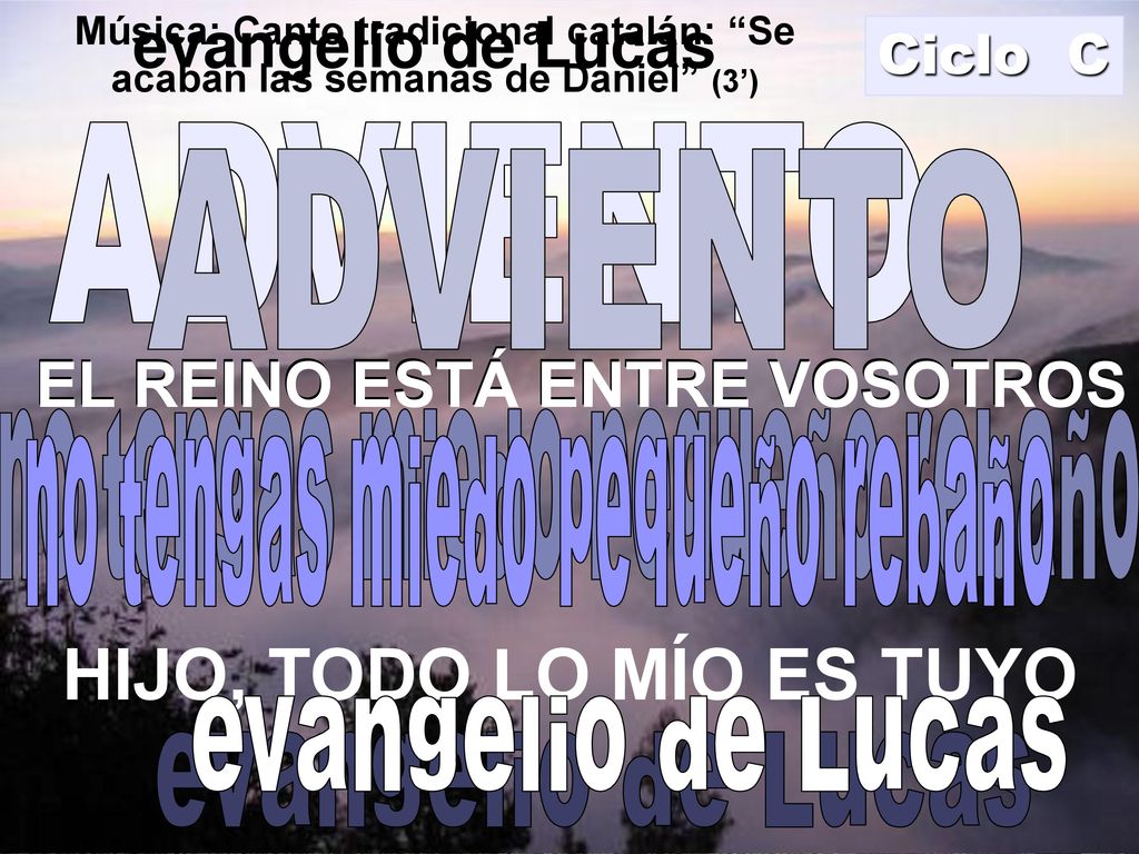 EL REINO ESTÁ ENTRE VOSOTROS EL REINO ESTÁ ENTRE VOSOTROS