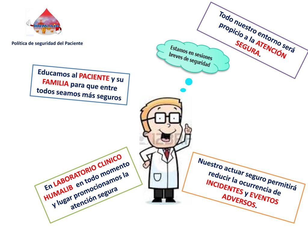 Todo nuestro entorno será propicio a la ATENCIÓN SEGURA.