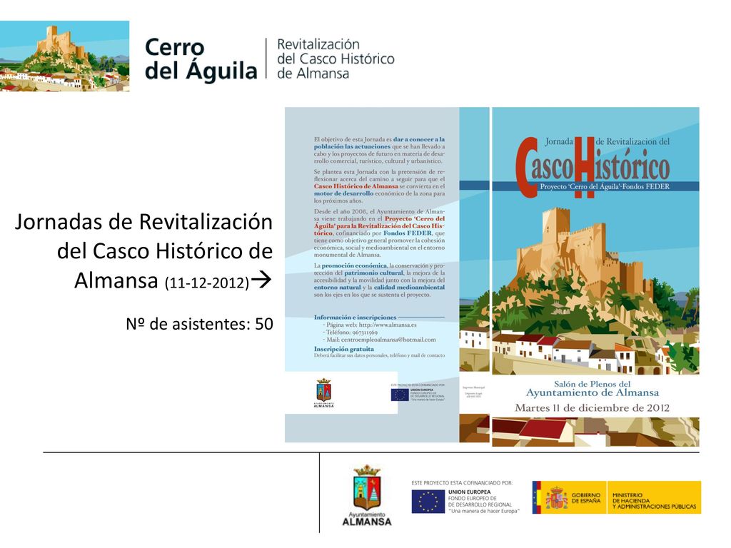 Jornadas de Revitalización del Casco Histórico de Almansa ( )