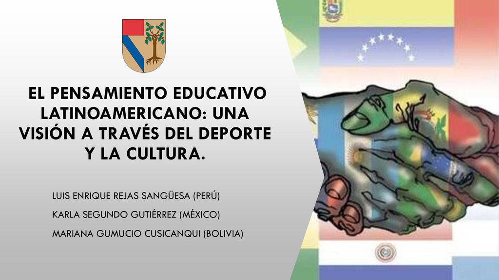 EL PENSAMIENTO EDUCATIVO LATINOAMERICANO: UNA VISIÓN A TRAVÉS DEL DEPORTE Y LA CULTURA.