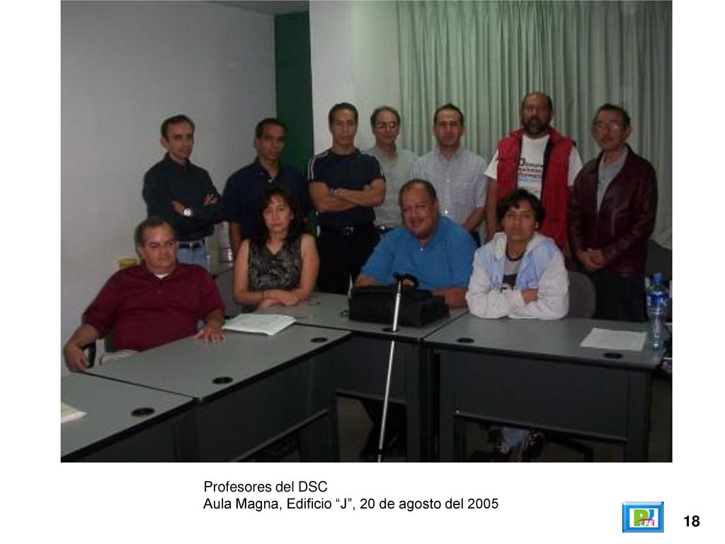 Profesores del DSC Aula Magna, Edificio J , 20 de agosto del