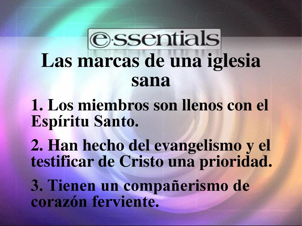 Las marcas de una iglesia sana