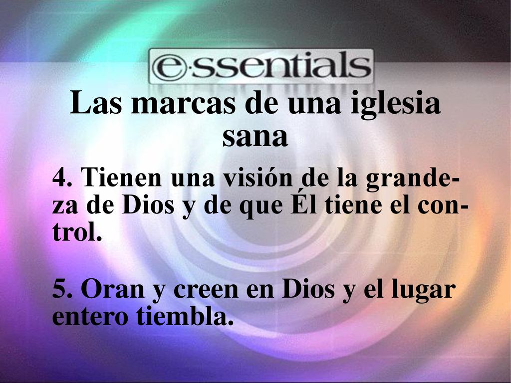 Las marcas de una iglesia sana