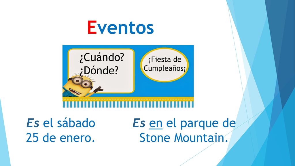 Eventos Es el sábado 25 de enero. Es en el parque de Stone Mountain.