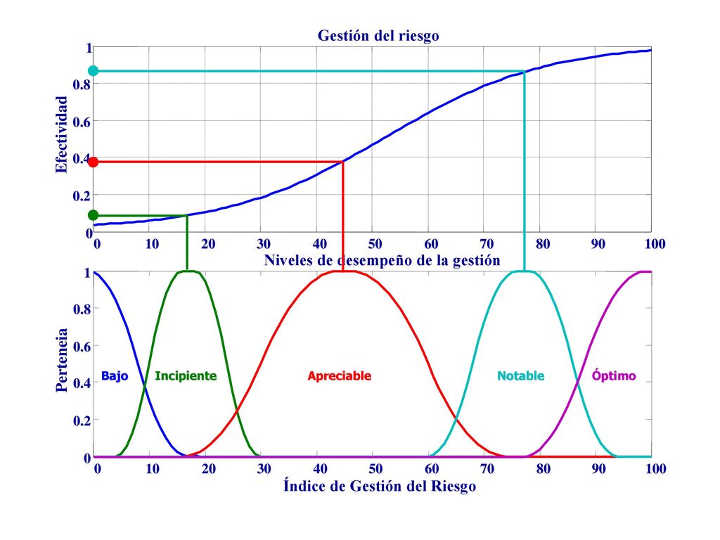 Niveles de desempeño de la gestión Índice de Gestión del Riesgo