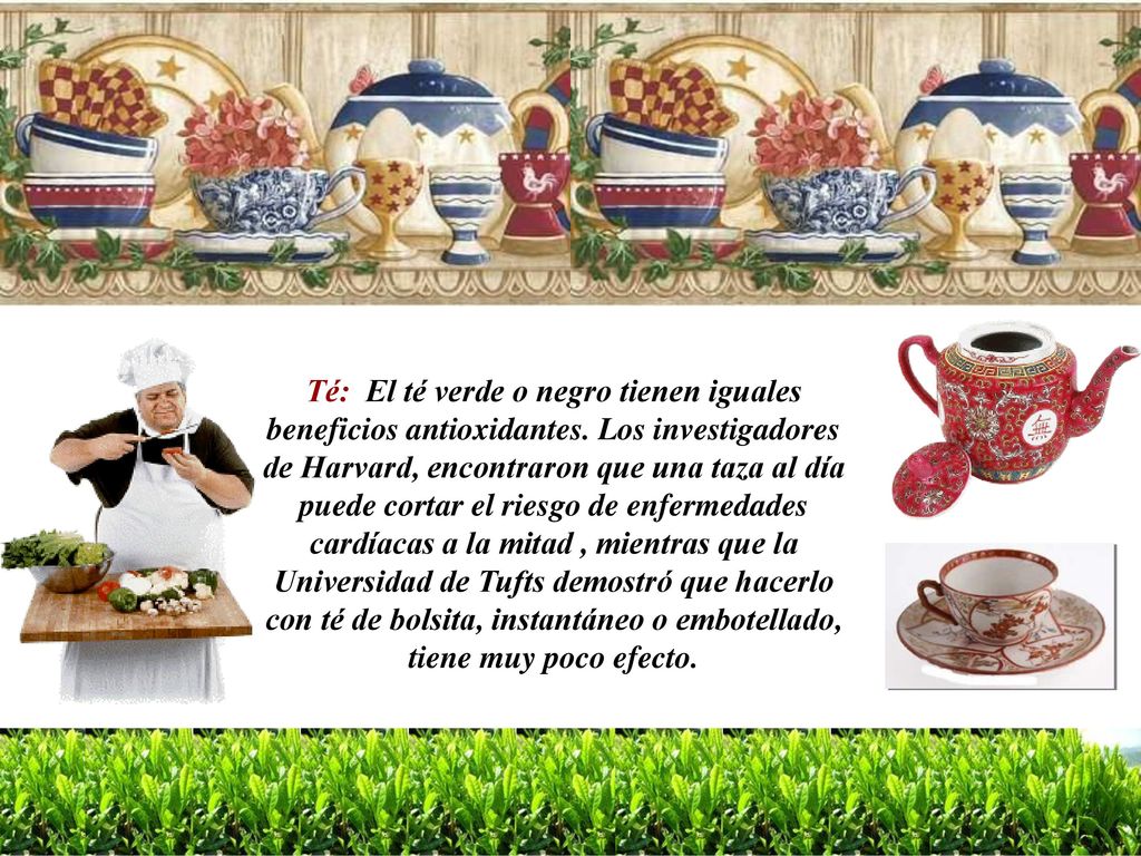 Té: El té verde o negro tienen iguales beneficios antioxidantes