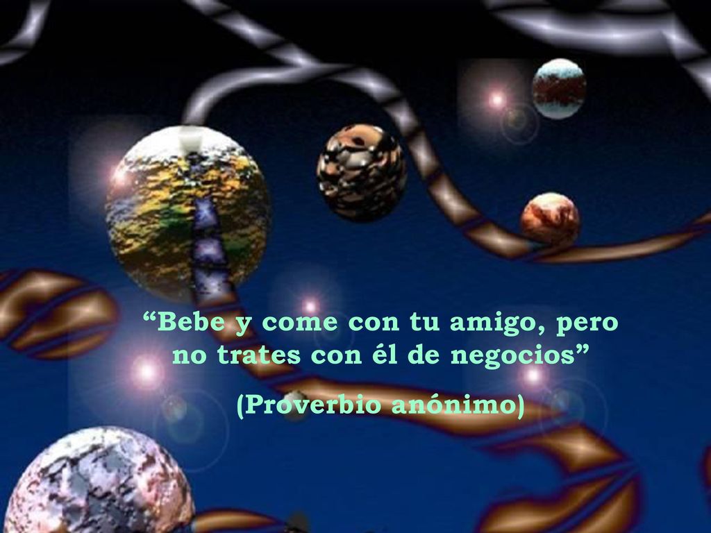 Bebe y come con tu amigo, pero no trates con él de negocios