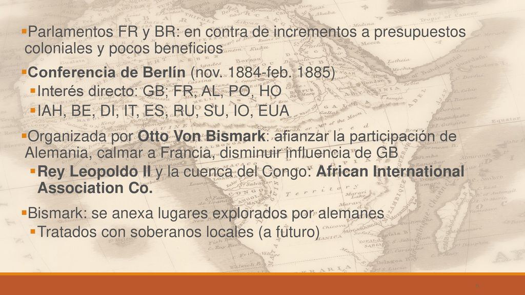 Parlamentos FR y BR: en contra de incrementos a presupuestos coloniales y pocos beneficios