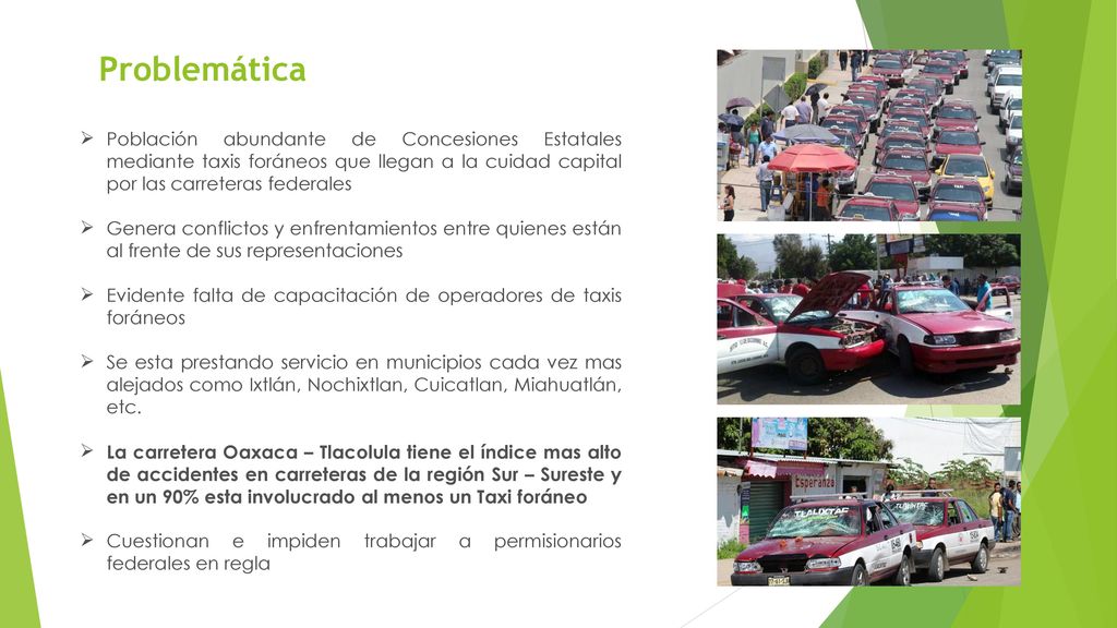 Evidente falta de capacitación de operadores de taxis foráneos