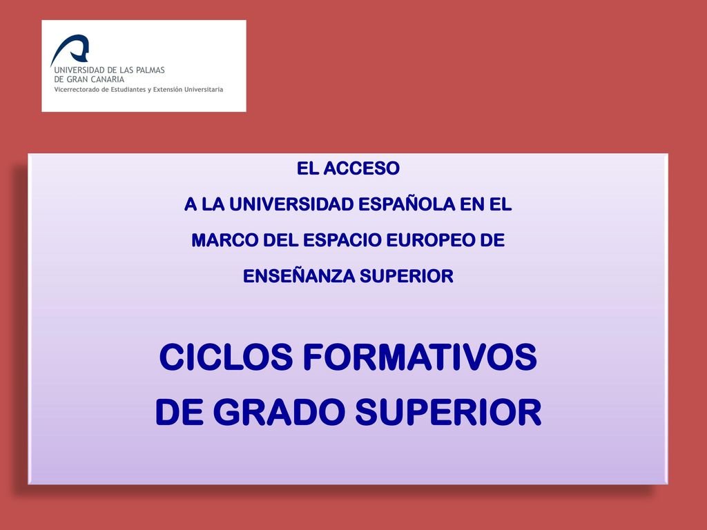 A LA UNIVERSIDAD ESPAÑOLA EN EL MARCO DEL ESPACIO EUROPEO DE
