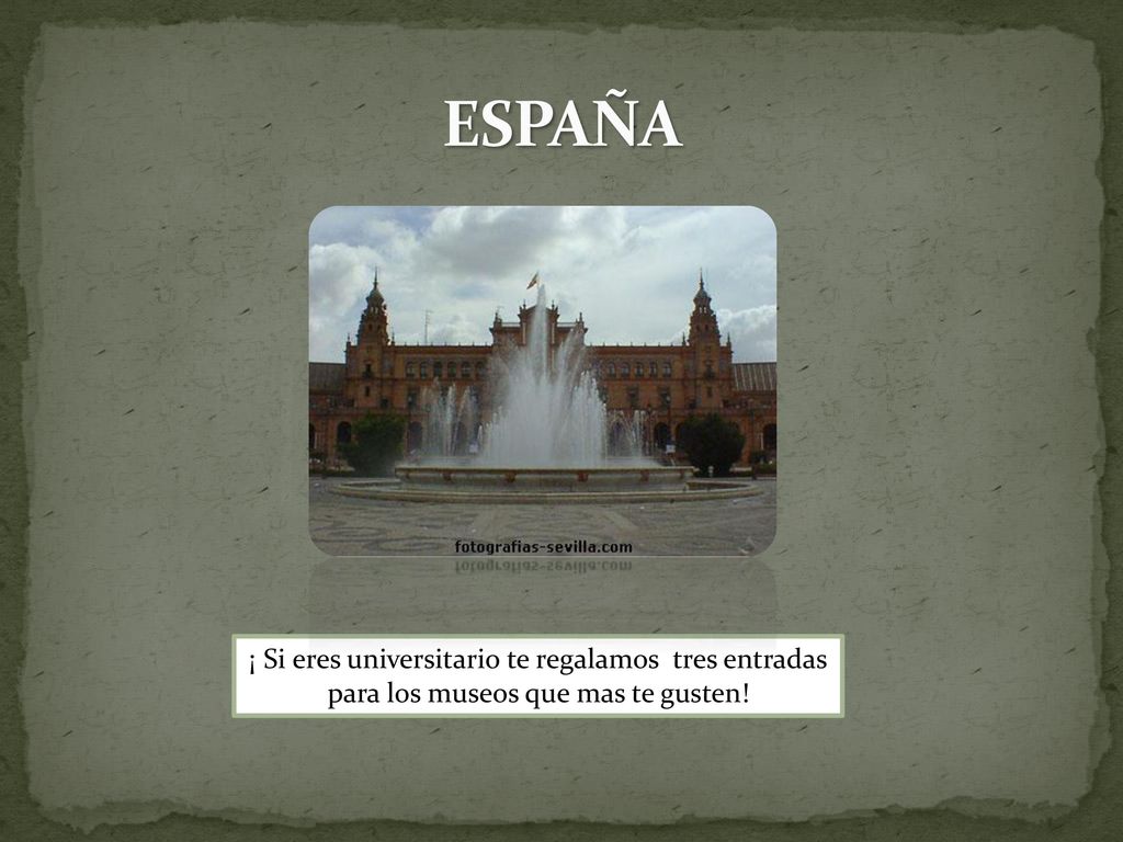 ESPAÑA ¡ Si eres universitario te regalamos tres entradas para los museos que mas te gusten!