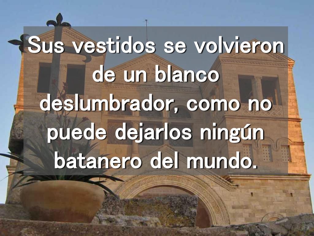 Sus vestidos se volvieron de un blanco deslumbrador, como no puede dejarlos ningún batanero del mundo.