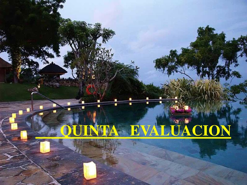 QUINTA EVALUACION
