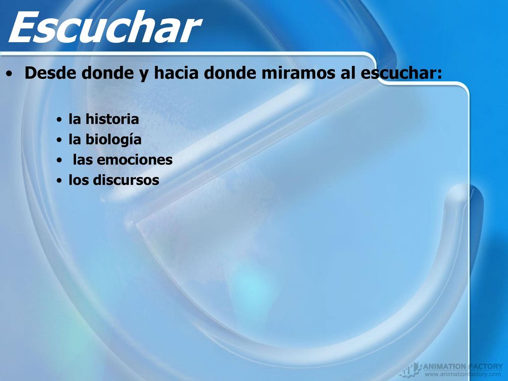 Escuchar Desde donde y hacia donde miramos al escuchar: la historia