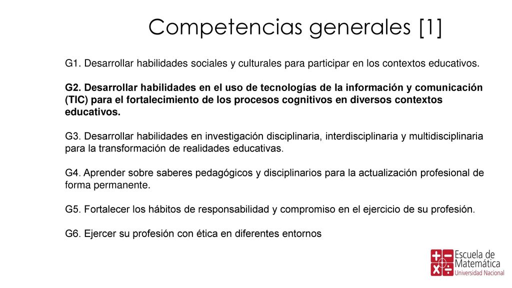 Competencias generales [1]