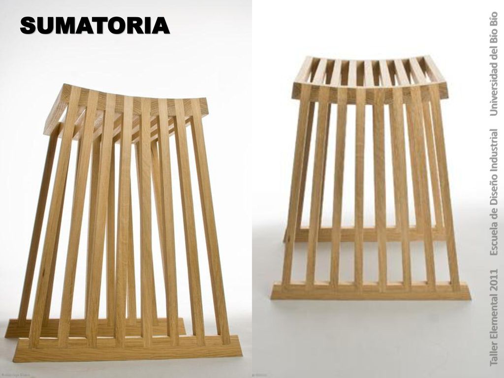 SUMATORIA Taller Elemental 2011 Escuela de Diseño Industrial Universidad del Bío Bío