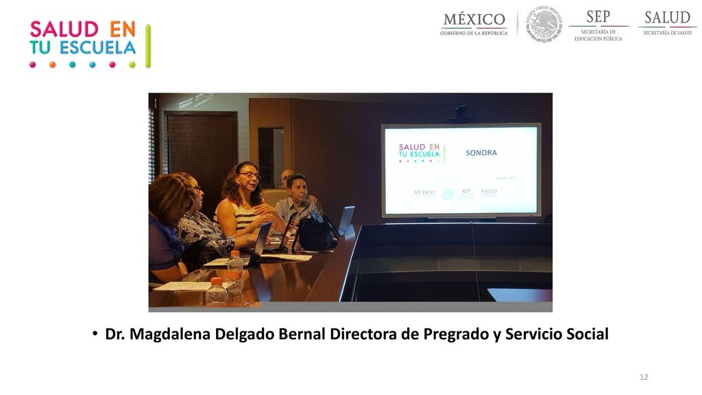 Dr. Magdalena Delgado Bernal Directora de Pregrado y Servicio Social