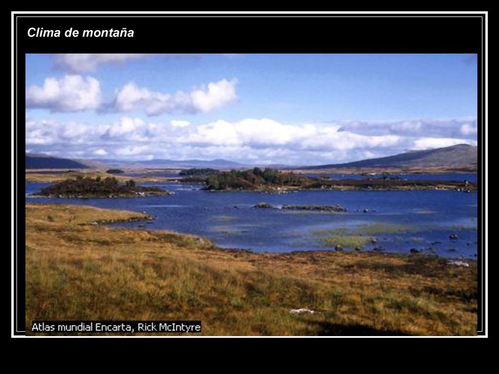 Clima de montaña PISO PARAMO PISO BOSQUE NUBOSO PISO SUBMONTANO