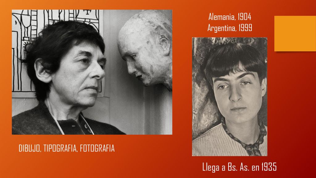 Llega a Bs. As. en 1935 Alemania, 1904 Argentina, 1999